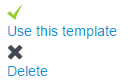 use this template button