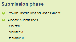 workshop - submission phase after allocations
