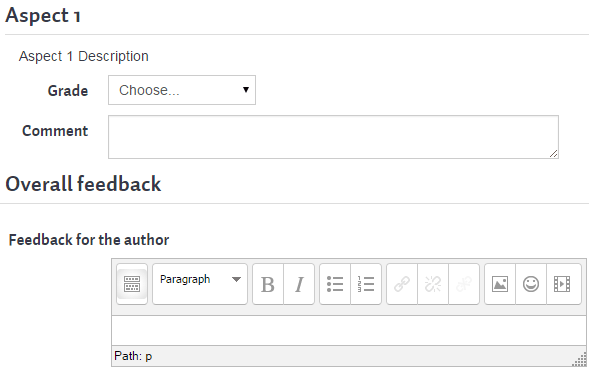workshop assessment form preview