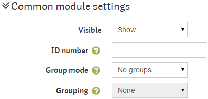 workshopsteps settings common