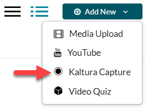 kaltura capture