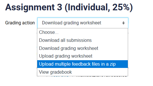 upload multiple feedback files