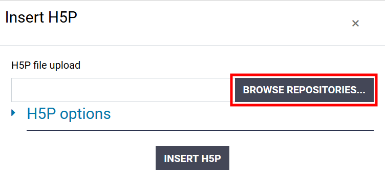 H5P Browse Repositories
